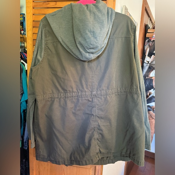 Torrid Olive Drawstring Anarok Jacket - Picture 6 of 8
